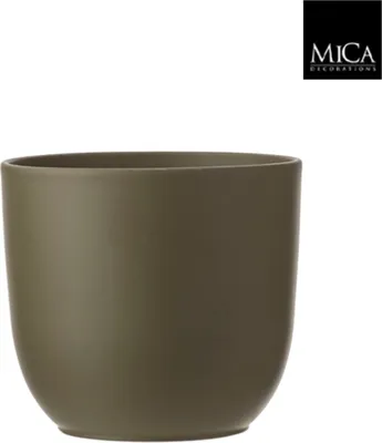 Produktbild von Mica Decorations Blumentopf - grun - Keramik - 22 x 20 cm