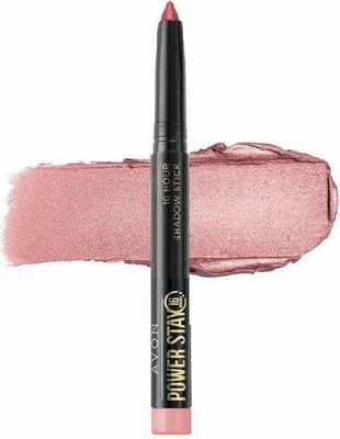 Immagine prodotto di AVON Power Stay Ombretto e Matita per Contorno Occhi Rosa Cenere