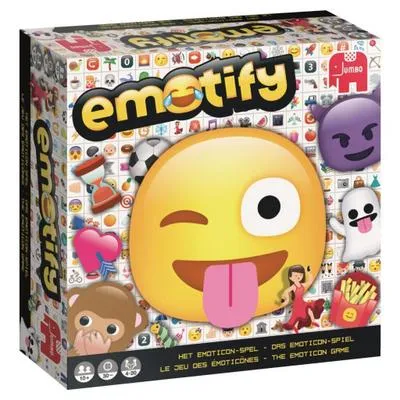 Produktbild von Jumbo Emotify, Brettspiel, Trivia, 10 Jahr(e), Familienspiel