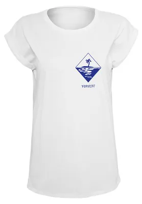 Productafbeelding van Dames T-shirt Forvert Ladies Tee Pasadena, wit - maat M, AI-gegenereerde afbeelding