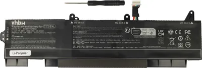 Produktbild von vhbw Akku Ersatz für HP L77622-171, L77622-2C2, L77622-2C1, L77991-002, L77622-541, L77991-005 für Notebook (4400 mAh, 11,55 V, Li-Polymer)