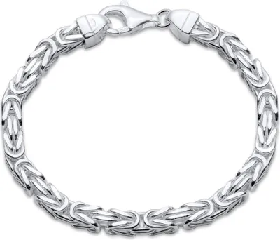 Produktbild von JEWLIX Königsketten Armband Königsarmband echtes 925er Silber 5 mm