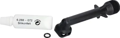 Produktbild von Kärcher 4.063-914.0 40639140 SET 5.064-396.0 Anschluss Druckseite Winkelraccord + Dichtung O-Ring 6.362-113.0 + 20g Silikonfett 6.288-072.0 für K2 Hochdruckreiniger