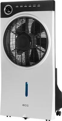 Produktbild von ECG Mr. Fan, Haushalts-Lamellenlüfter, Schwarz, Weiß, Flur, 59,4 dB, 28,5 cm, Tasten, Fernbedienung