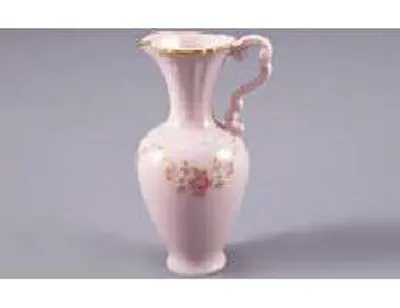 Obrázok produktu pre Karafa Amis, ružový porcelán, 9 cm, kvety, Leander