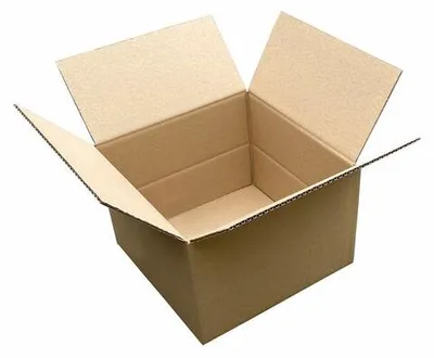 Produktbild von 2x Faltkarton 300x300x(100)-200mm mit variabler Höhe 1-wellig Dickwelle braun