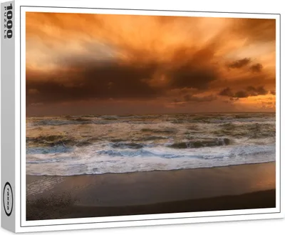 Image de puzzle raxxa Premium "Ambiance du soir au bord de la mer", 1000 pièces