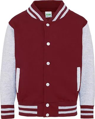 Immagine prodotto di Giacca Varsity da bambino di Just Hoods