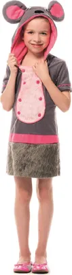 Produktbild von L3100440-128 Kinder Mädchen Maus-Kostüm Gr.128