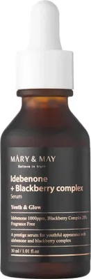 Image de MARY&MAY Idebenone + Blackberry Complex Sérum lissant pour le visage 30ml