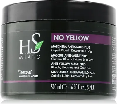 Immagine prodotto di HS MILANO Maschera antigiallo No Yellow 500 ml
