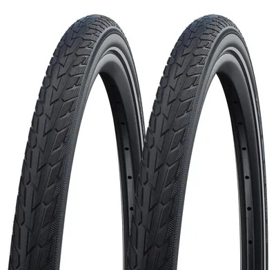 Produktbild von 2x Schwalbe Road Cruiser 42-622 Drahtreifen K-Guard 28x1.60 Fahrradreifen Mantel