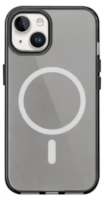 Immagine prodotto di Rhinoshield, custodia JellyTint MagSafe ultra resistente per Apple iPhone 13 / 14, nero trasparente