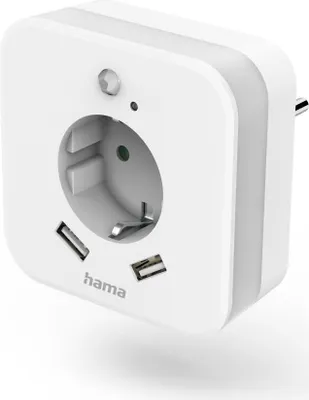 Obrázok produktu pre Hama 00223498, Typ F, Typ F, Priamy, Biela, 230 mm, 90 mm