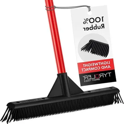 Produktbild von Leichter Gummibesen 40cm, Naturkautschuk, Teppich, Innen und Aussen