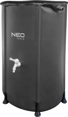 Produktbild von NEO TOOLS Zusammenlegbarer Regenwasser-Sammelbehälter, UV-beständiges und reißfestes PVC - 250 l, 60x88 cm