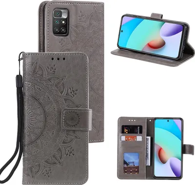Produktbild von Hülle für Xiaomi Redmi 10 / 10 Prime Handy Tasche Flip Case Cover Etui Mandala