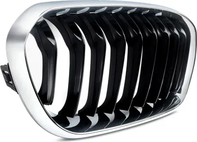Obrázek produktu pro Niergrille Twinblade - Přední mřížka chladiče - chrom + černá - Pro BMW řady 1 F20/F21 LCI (2015-2019)