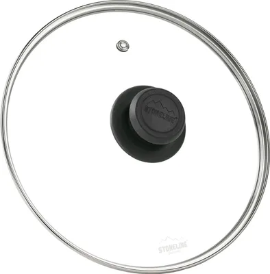 Produktbild von STONELINE® Glasdeckel 24 cm | Schwarz