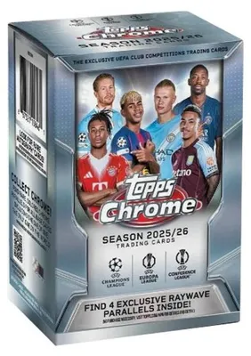 Produktbild von 2025/26 Topps Chrome UEFA Club Competitions Value Box