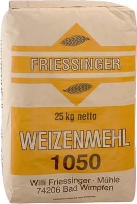 Produktbild von BIELMEIER Weizenmehl T1050 25kg Friessinger