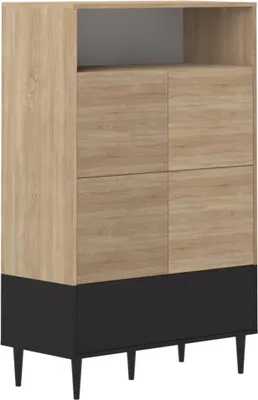 Produktbild von Interia Buffetschrank Kaya Schwarz - Eiche
