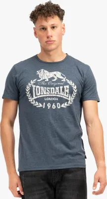 Productafbeelding van Lonsdale Ollie T-shirt met korte mouwen, blauw, heren, maat L, blauw