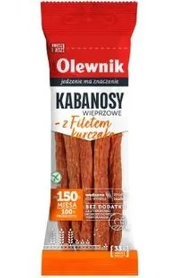 Image de Saucisses kabanos à la viande de veau Olewnik 105 g