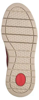 Produktbild von Tamaris Comfort Damen Sneaker mit Plateausohle aus Veloursleder 8-83720-45, Größe:38 EU, Farbe:Rot