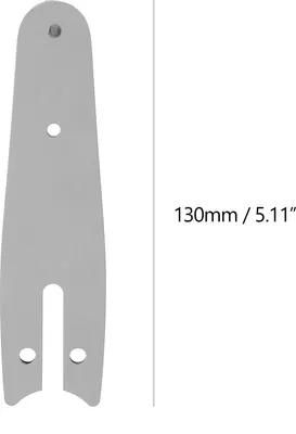 Produktbild von 130mm Führungsplatte Elektro-Kettensäge Führungsplatten Kettensäge Zubehör Metall Zubehör Auswechselbar