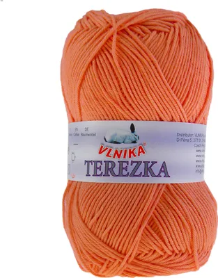 Produktbild von 50g Strickgarn Häkelgarn Terezka 100% Baumwolle Baumwollgarn Baumwollstrickgarn