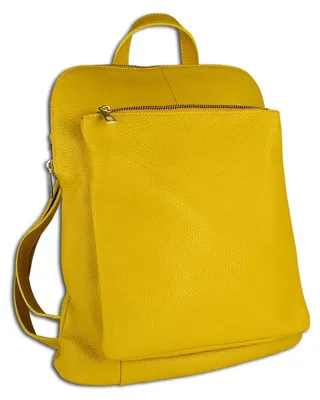 Produktbild von Toscanto Backpacks Cityrucksack gelb Leder OTT610RY