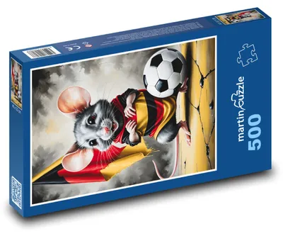 Obrázek produktu pro martinpuzzle - Puzzle 500 - Myš na fotbale