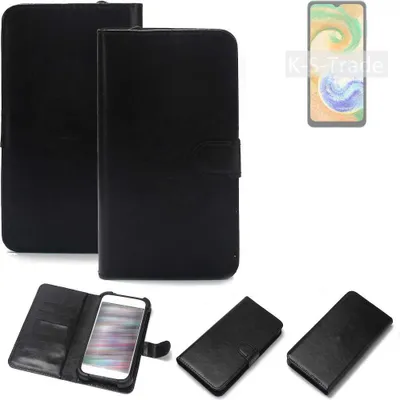 Produktbild von K-S-Trade Handyhülle Schutzhülle kompatibel mit Samsung Galaxy A04s Handy Schutz Hülle Handyhülle Bumper schwarz 1x