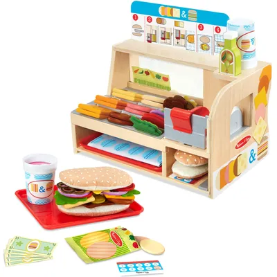 Immagine prodotto di Melissa doug bancone per panini in legno a fette