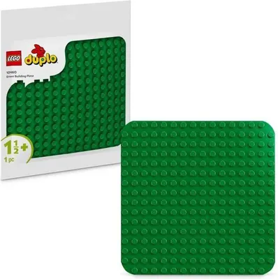 Produktbild von LEGO DUPLO Bauplatte Grün, 10460, 16x16 Noppen, Bau Spielzeug für Babys ab 18 Monaten