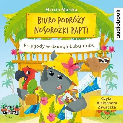 Imagen del producto de Audiolibro: "Biuro podróży nosorożki" de Marcin Mortka