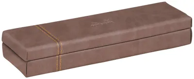 Immagine prodotto di Rhodia 318873C astuccio per matita Astuccio rigido per matite Similcuoio Cioccolato, Arancione