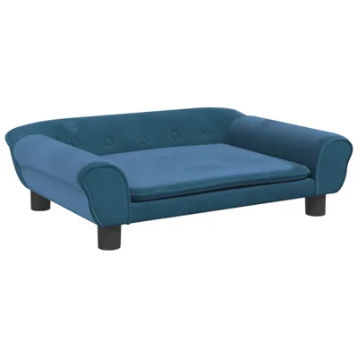 Produktbild von Kindersofa Blau 70x45x26 cm Samt