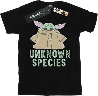 Produktbild von Star Wars - "The Mandalorian Unknown Species" T-Shirt für Herren BI47179 (L) (Schwarz)