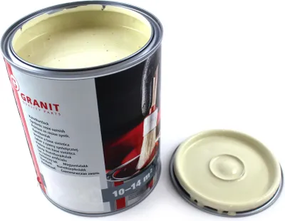 Produktbild von Lack Perlweiß RAL 1013 NOPOLUX WILCKENS GRANIT 1 l Dose