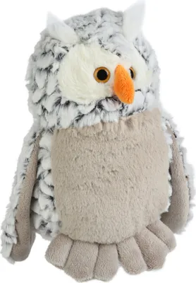 Produktbild von Betz Kuscheltier EULE Stofftier Plüschtier Farbe:grau/weiß Größe 26 cm