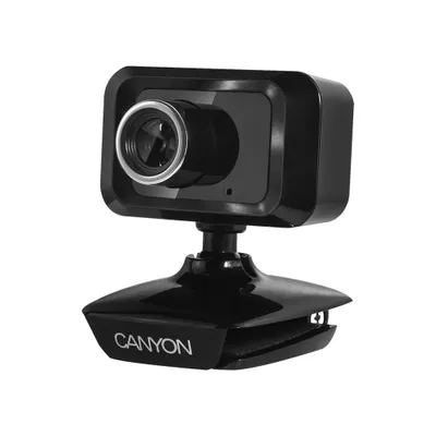 Obrázok produktu pre Canyon Webcam  C1   1.3 Megapixels/Microphone/USB 2.0  black retail