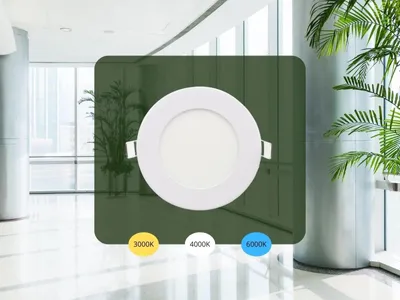 Obrázok produktu pre LED vsadený panel 6W / PR / SMD / CCT / WH - LPL131