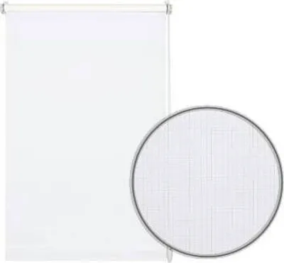 Produktbild von Gardinia Easyfix Rollo Uni reinweiß 120 x 150 cm