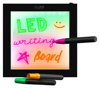 Produktbild von SBS Individuell gestaltbare LED-Leuchttafel zum Schreiben oder Zeichnen