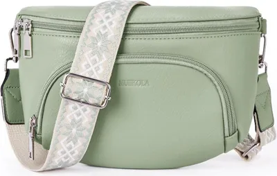 Produktbild von MUIIKOLA Damen Brusttasche RFID Kartenschlitz Blockierung