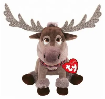 Produktbild von Frozen Sven das Rentier mit Sound Die Eiskönigin Kuscheltier - 10 cm Plüschtier Stofftier