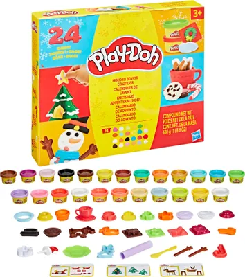 Produktbild von Hasbro PD Knetspaß Adventskalender
