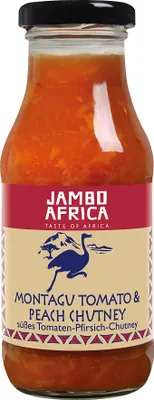 Produktbild von Montagu Tomato & Peach Chutney von Jambo Africa, 275g